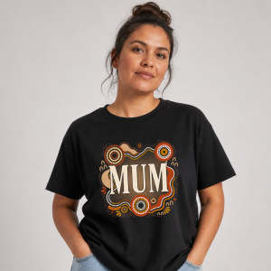 “MUM – (Black Tee)